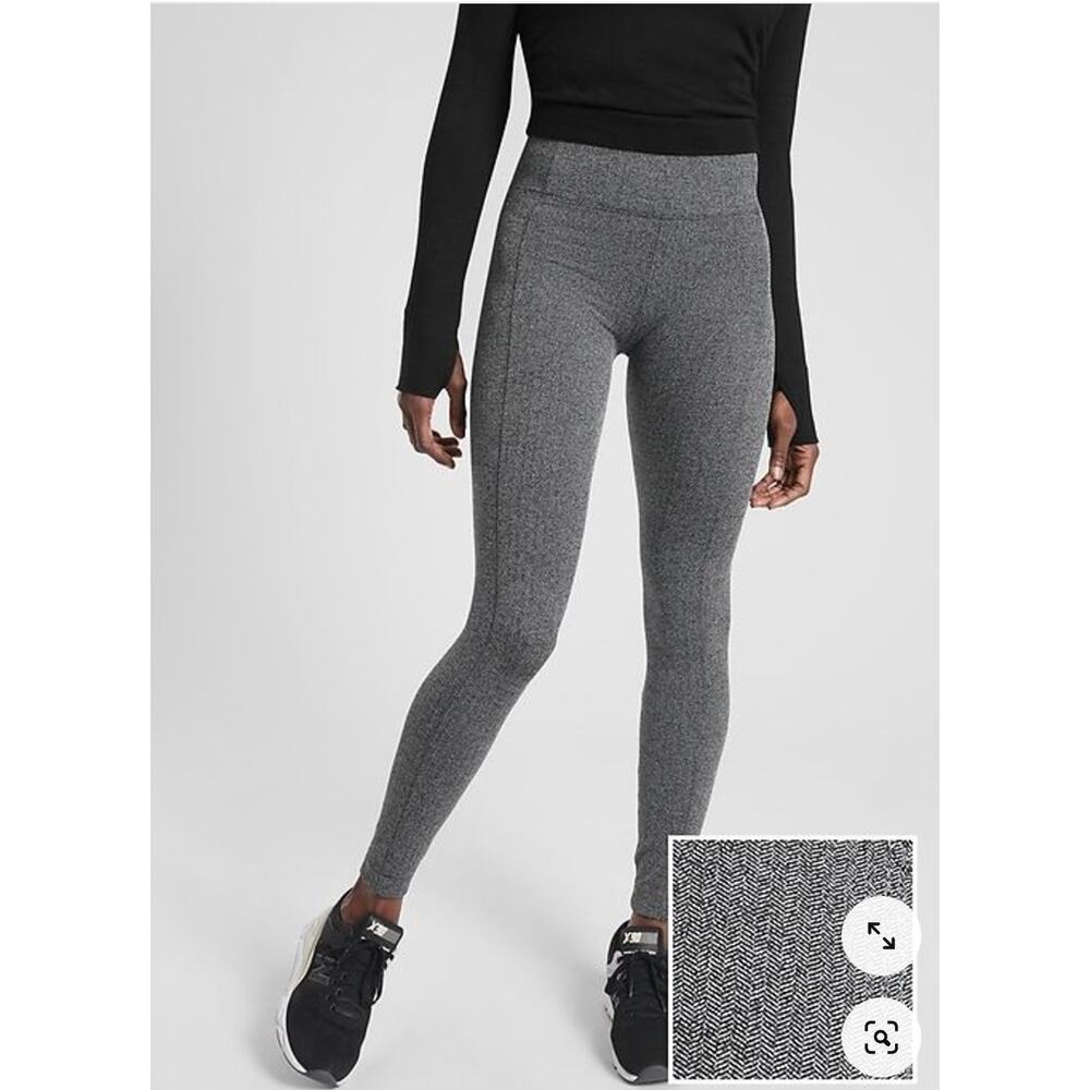 ATHLETA Delancey Herringbone Tight Leggings 487663 // S - Picture 2 of 12